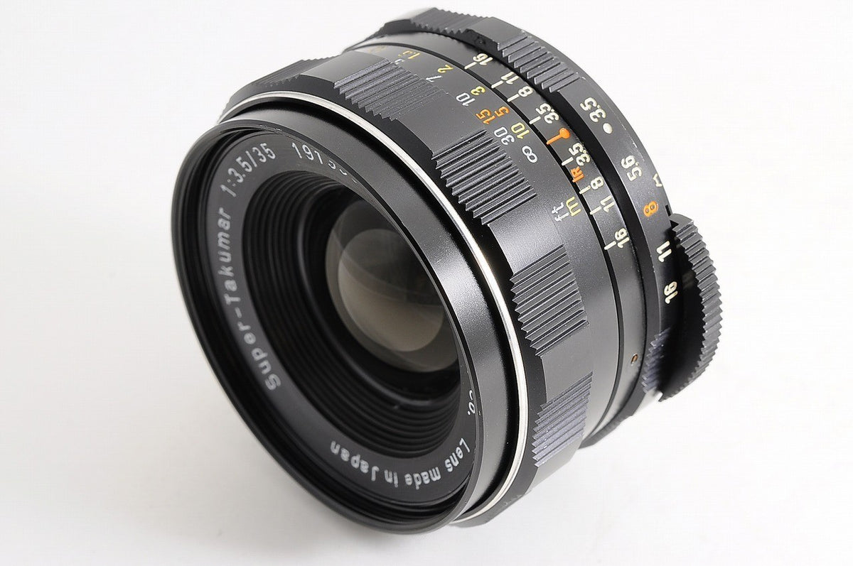 [NEAR MINT+] Pentax Super Takumar 35mm f/3.5 Wide MF M42 Screw Mount Lens Japan
