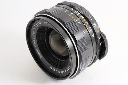 [NEAR MINT+] Pentax Super Takumar 35mm f/3.5 Wide MF M42 Screw Mount Lens Japan