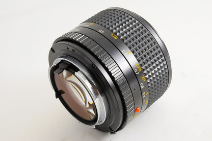 [Top Mint] Minolta New MD 50mm f/1.2 Fast MF Lens Minolta MD Mount From Japan