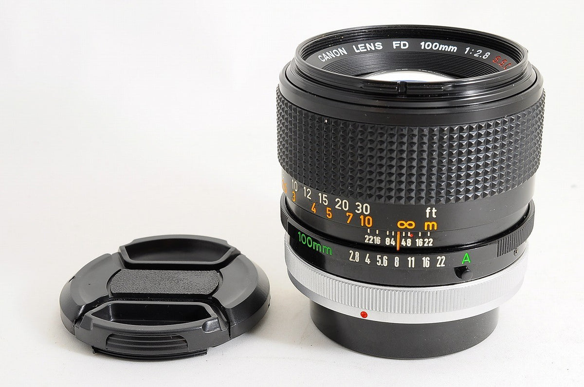 [Near Mint+ w/ Caps] Canon FD 100mm f2.8 SSC MF Telephoto Prime Lens Japan