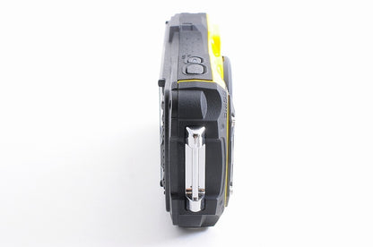 [NEAR UNUSED] Ricoh WG-40 Yellow Waterproof Shockproof Digicam Full HD Japan