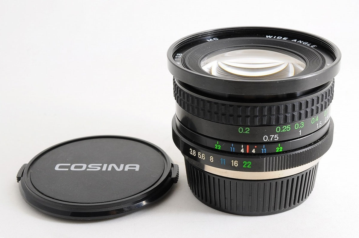 [MINT] Cosina MC 20mm f/3.8 Ultra Wide MF Lens Contax CY Mount From Japan