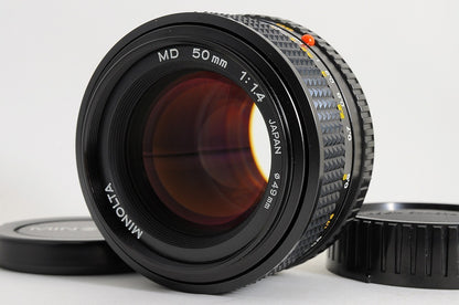 [MINT] Minolta MD 50mm f/1.4 Fast MF Lens Minolta MD Mount SLR Japan