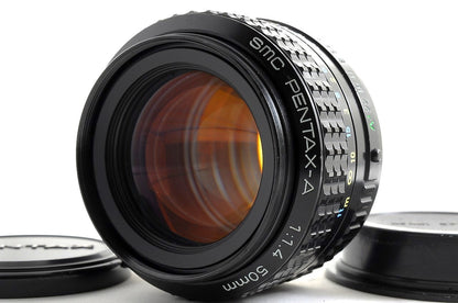 [Near Mint+] Pentax SMC Pentax-A 50mm f/1.4 Fast MF Lens Pentax K Mount Japan