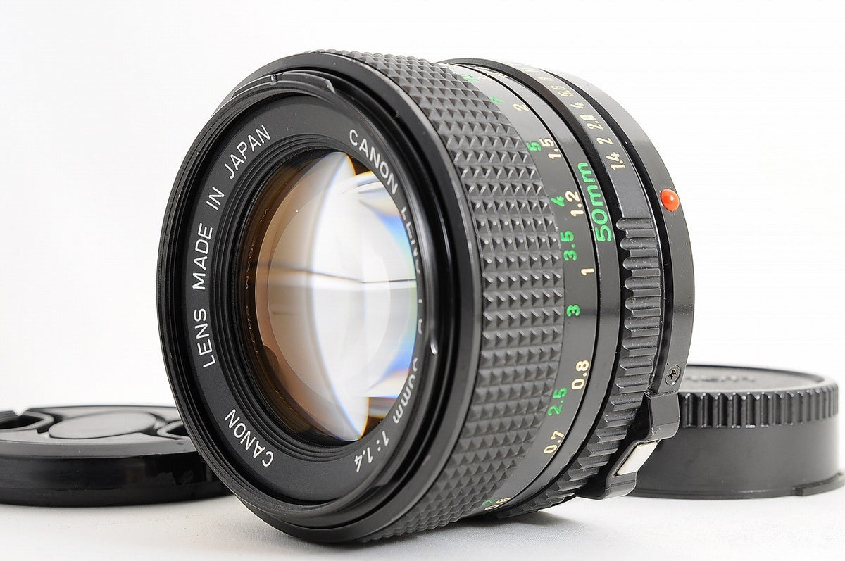 [Near Mint+] Canon New FD nFD 50mm f/1.4 Fast MF Lens Canon FD Mount Japan