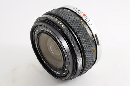 [MINT w/ Hood] Olympus OM G.Zuiko Auto-W 28mm f/3.5 Wide MF Lens OM Mount Japan