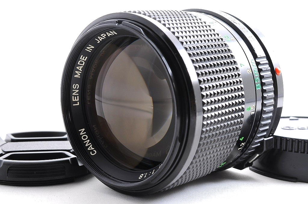 [Near Mint+] Canon New FD nFD 85mm f/1.8 Fast Telephoto MF Lens Canon FD Japan