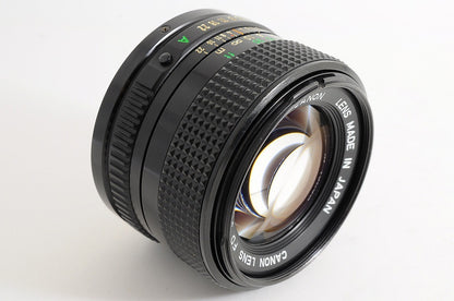 [MINT] Canon New FD nFD 50mm f/1.4 Fast MF Lens Canon FD Mount From Japan