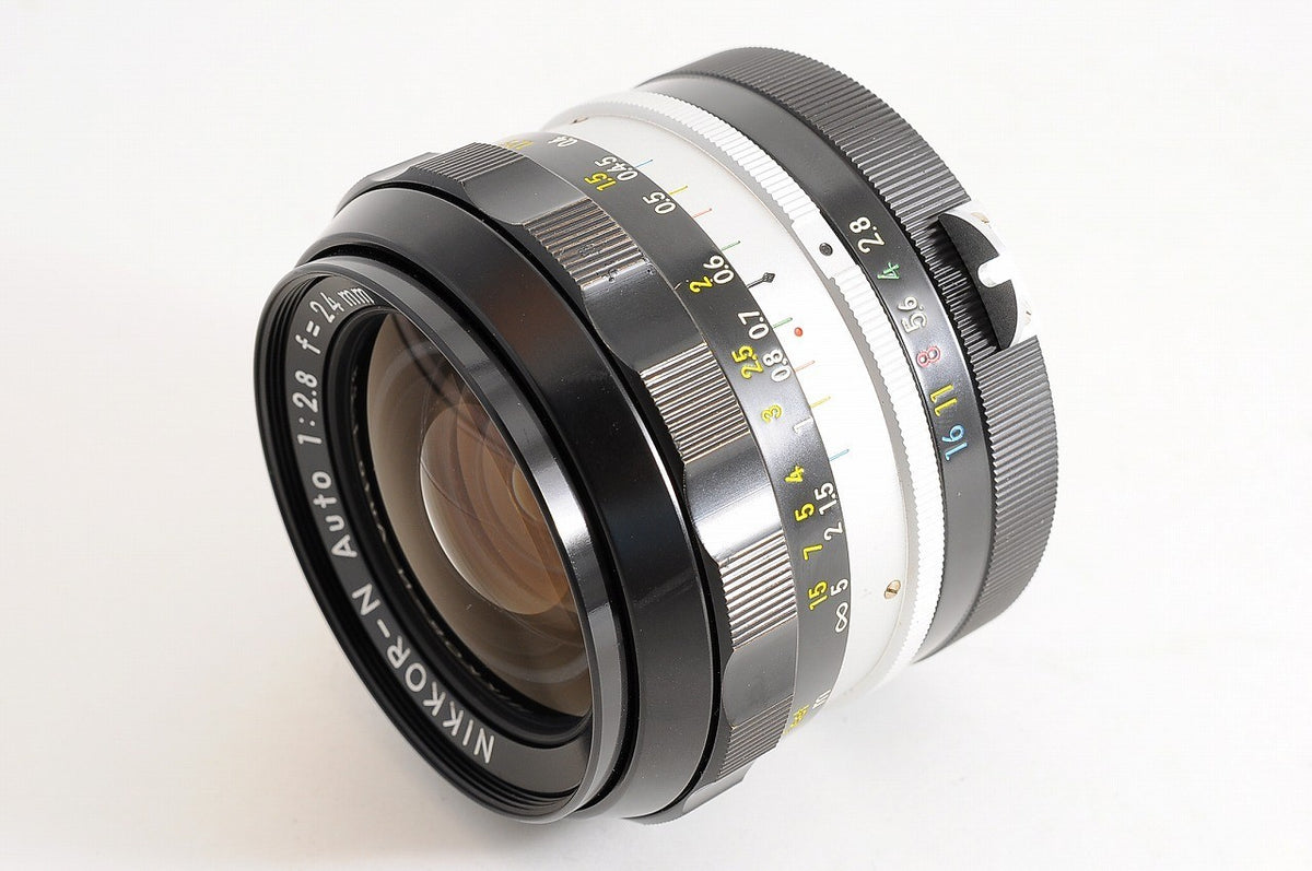 [Top Mint HN-1 Hood] Nikon Non-AI Nikkor-N Auto 24mm f/2.8 Wide MF Lens Japan