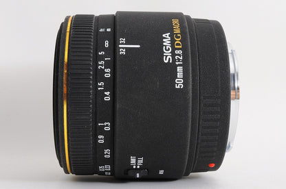 [Top Mint] Sigma 50mm f/2.8 DG EX Macro Lens Sony Minolta A Mount DSLR Japan