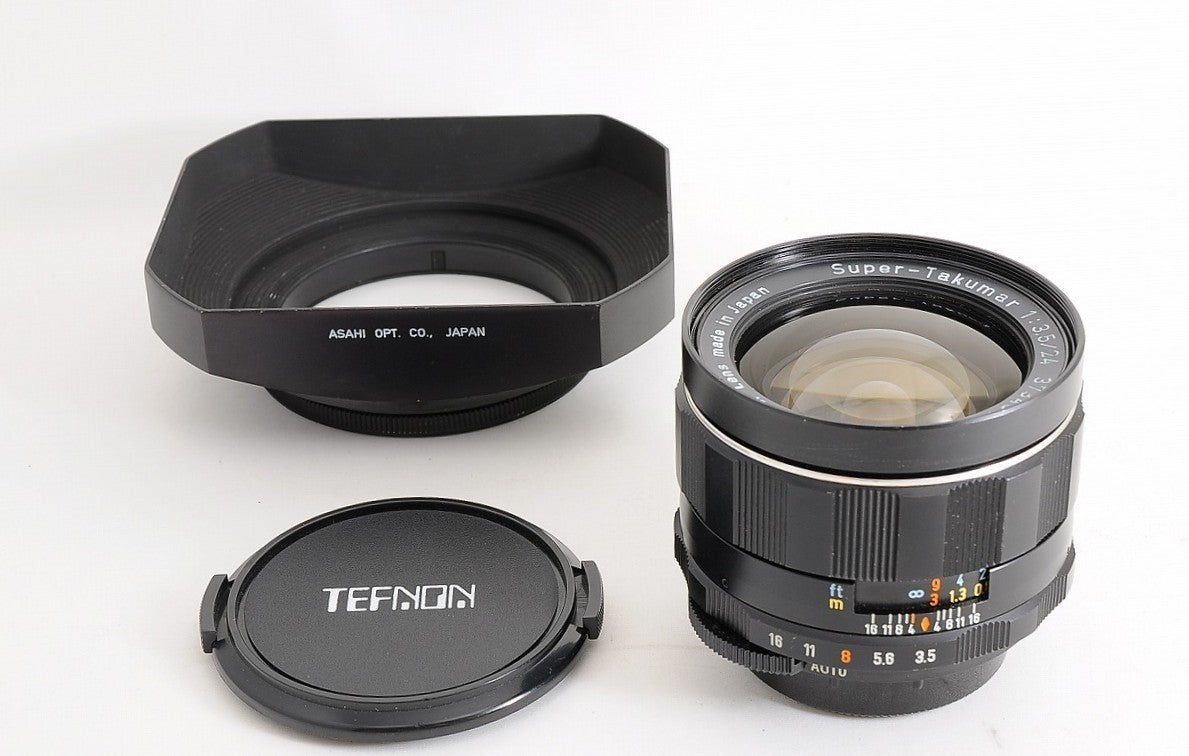 [Mint w/ Metal Hood] Pentax Super Takumar 24mm f/3.5 Wide MF M42 Screw Japan