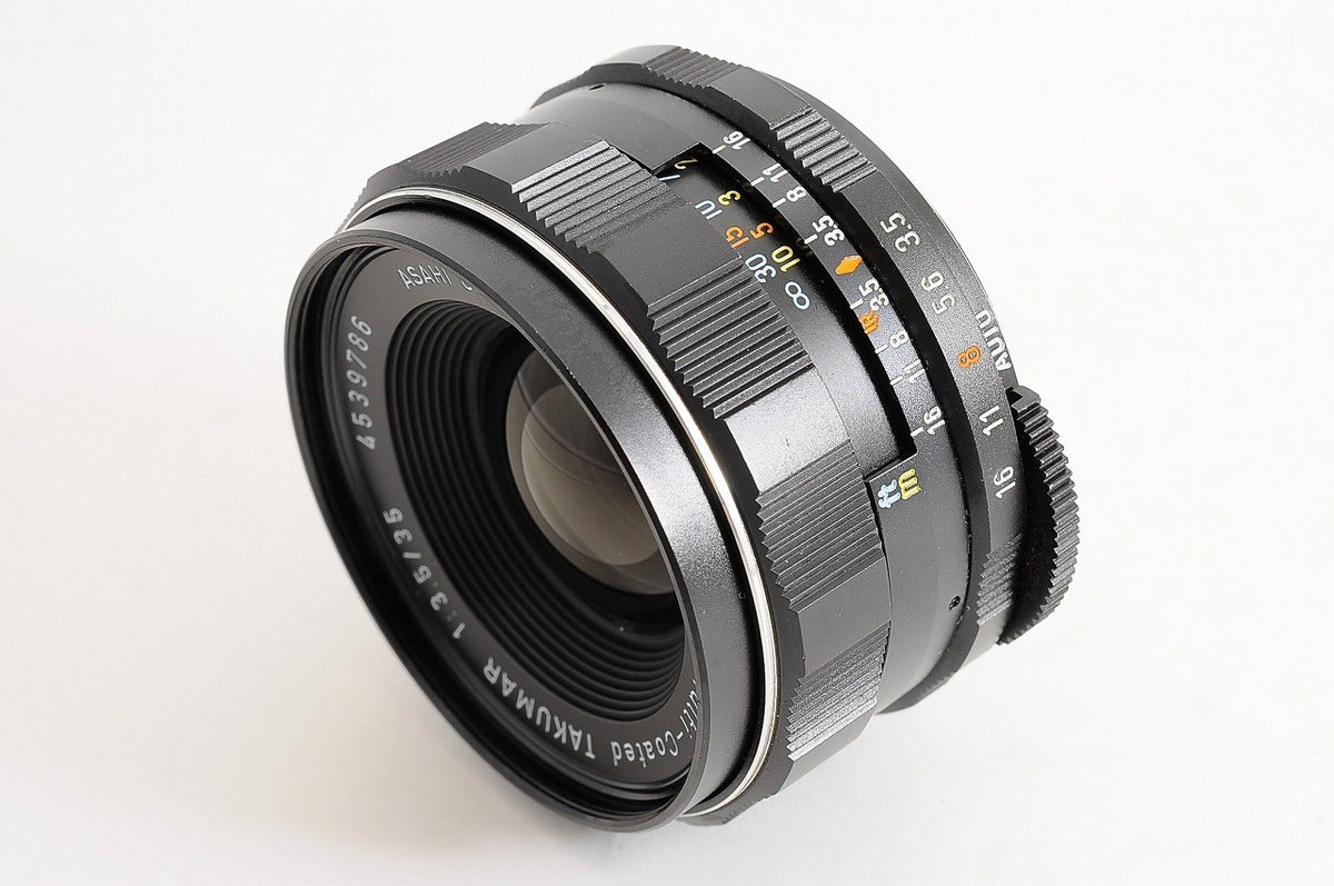 [Mint w/ Hood] Pentax SMC Takumar 35mm f/3.5 Wide MF M42 Screw Lens Japan
