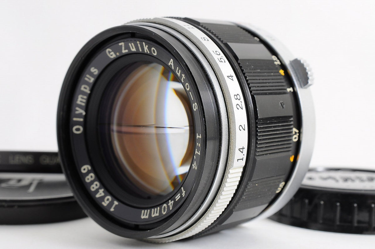 [Near Mint+] Olympus Pen F G.Zuiko Auto-S 40mm f/1.4 Fast MF Lens Pen F Japan