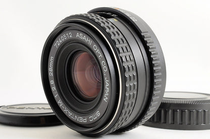 [Top Mint] Pentax SMC Pentax-M 28mm f/2.8 Wide MF Lens Pentax K Mount Japan