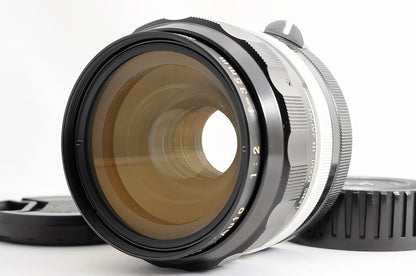 [Excellent+ w/ Caps] Nikon NIKKOR-O Auto 35mm f2 Non-AI MF Wide Angle Lens Japan