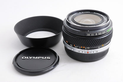[TOP MINT w/ Hood] Olympus OM G.Zuiko Auto-W 28mm f/3.5 Wide MF Lens OM Japan