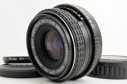 [Mint w/ Filter] Pentax SMC Pentax-M 28mm f/2.8 Wide MF Lens Pentax K Japan