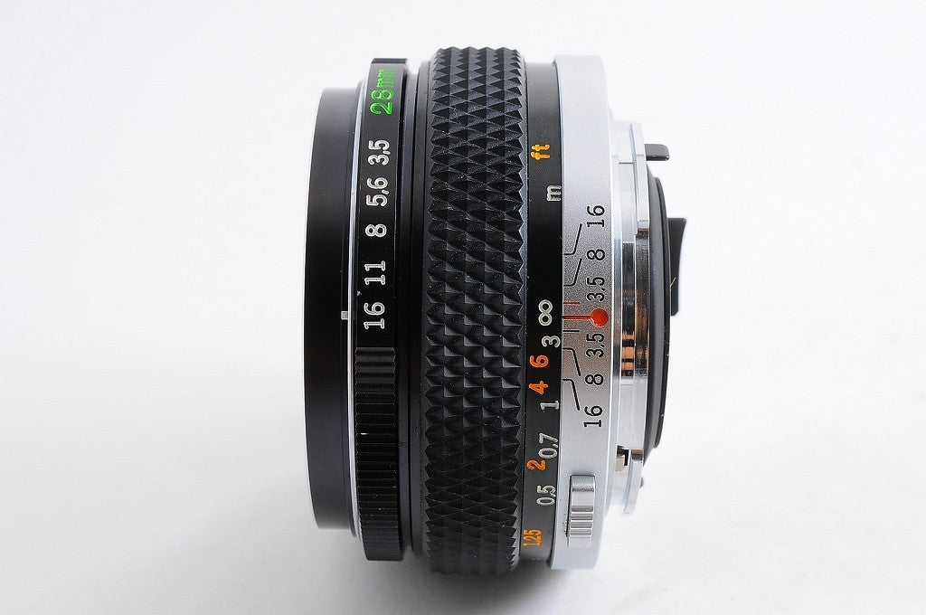 [TOP MINT w/ Hood] Olympus OM G.Zuiko Auto-W 28mm f/3.5 Wide MF Lens OM Japan