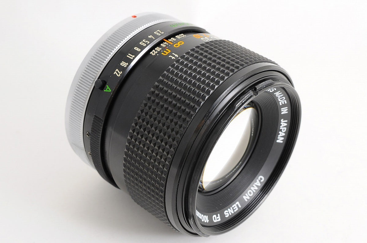 [Mint w/ Hood] Canon FD 100mm f/2.8 S.S.C. SSC Telephoto MF Lens Canon FD Japan
