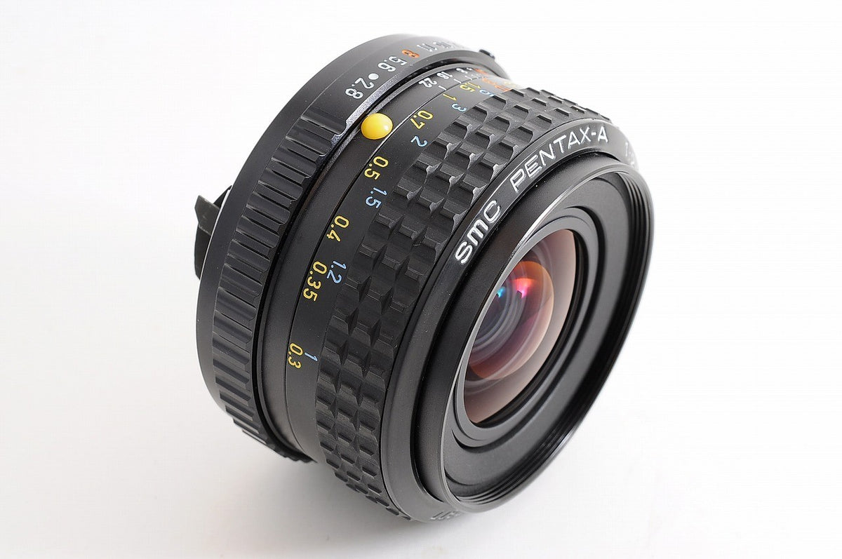 [Mint] Pentax SMC Pentax-A 28mm f/2.8 Wide MF Lens Pentax K Mount Japan