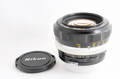 [Near Mint+] Nikon Non-AI Nikkor-S.C Auto 55mm f/1.2 Fast MF Lens Nikon F Japan