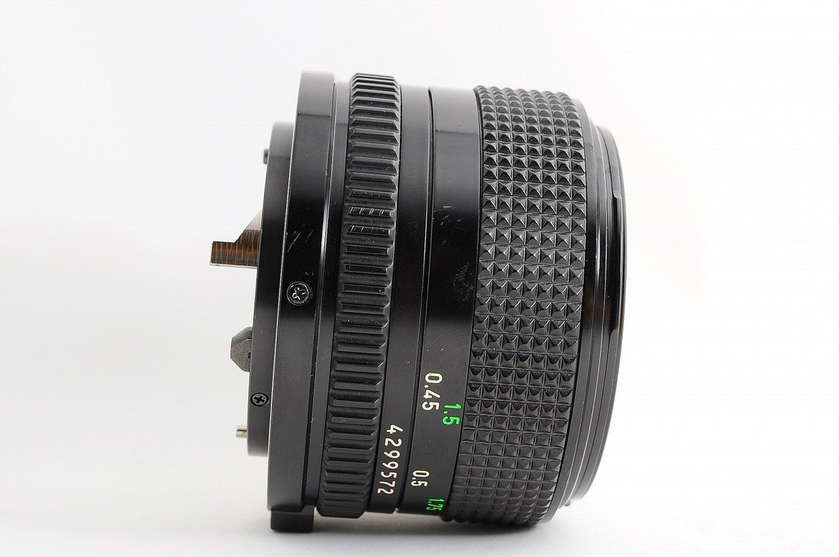 [Mint w/ Caps] Canon New FD NFD 50mm f1.4 Fast MF Standard Prime Lens Japan