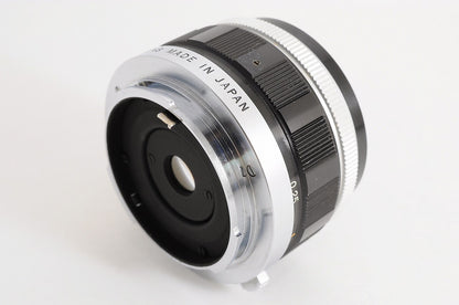 [Mint Case Filter] Olympus Pen F E.Zuiko Auto-W 25mm f/4 Wide MF Pen F Japan