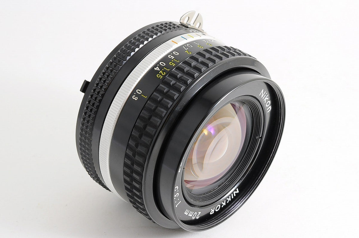 [Top Mint] Nikon AI-S AIS Nikkor 20mm f/3.5 Ultra-Wide MF Lens Nikon F Japan