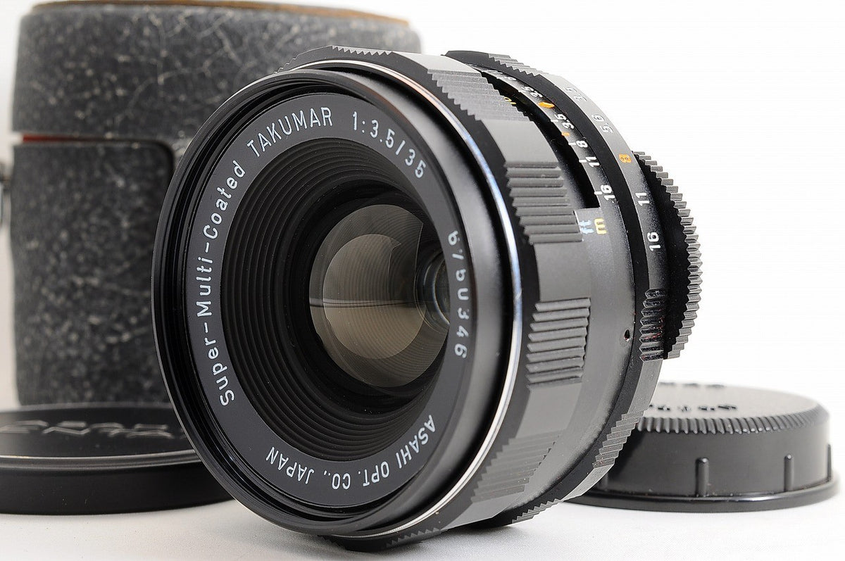 [Top Mint w/ Case] Pentax SMC Takumar 35mm f/3.5 Wide MF Lens M42 Screw Japan