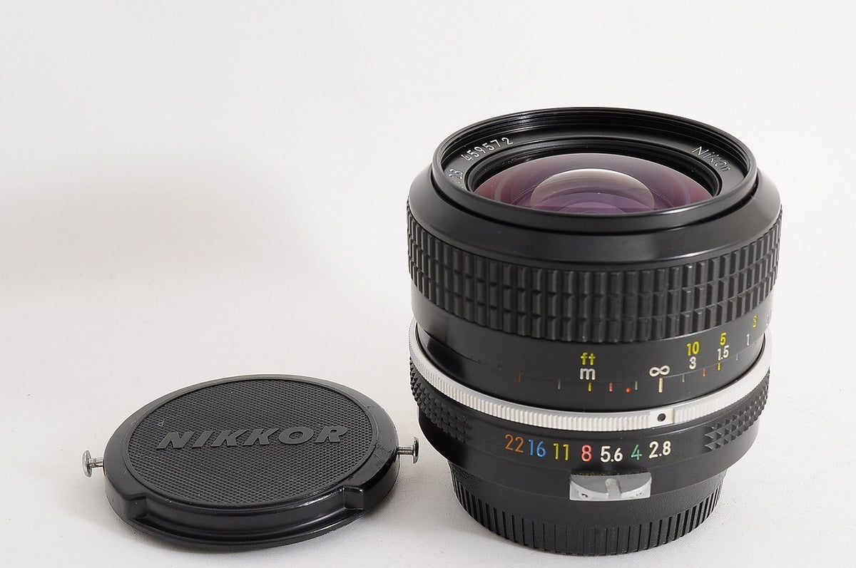 [NEAR MINT] Nikon Non-AI Nikkor 24mm f/2.8 Wide MF Lens Nikon F Mount Japan