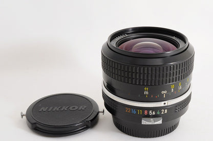 [NEAR MINT] Nikon Non-AI Nikkor 24mm f/2.8 Wide MF Lens Nikon F Mount Japan
