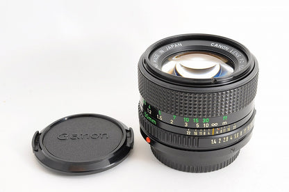 [Top Mint Caps] Canon New FD nFD 50mm f/1.4 Fast MF Lens Canon FD Mount Japan