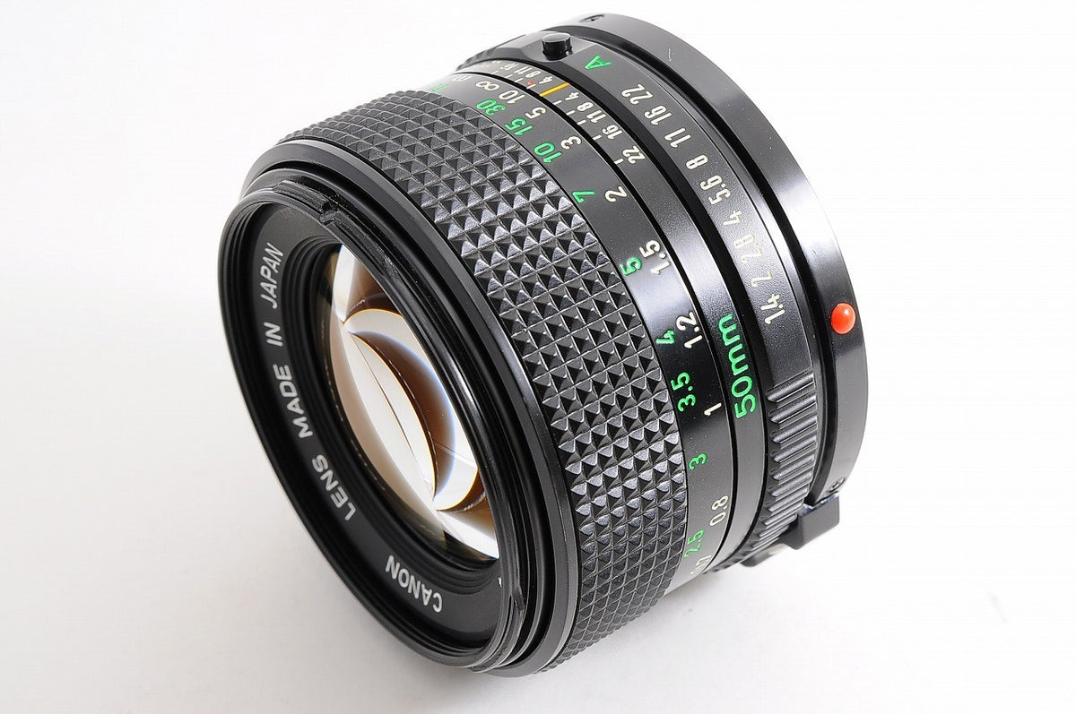 [Top Mint] Canon New FD nFD 50mm f/1.4 Fast MF Lens Canon FD Mount Japan