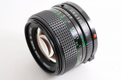 [Top Mint] Canon New FD nFD 50mm f/1.4 Fast MF Lens Canon FD Mount Japan