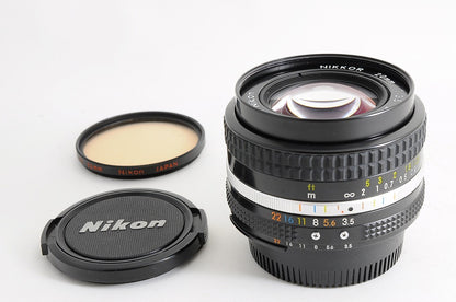 [TOP MINT] Nikon AI-S AIS Nikkor 20mm f/3.5 Ultra-Wide MF Lens Nikon F Japan