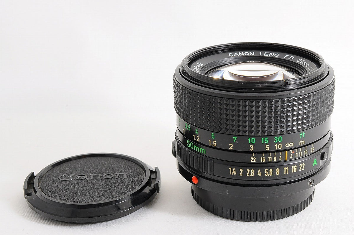 [MINT] Canon New FD nFD 50mm f/1.4 Fast MF Lens Canon FD Mount From Japan