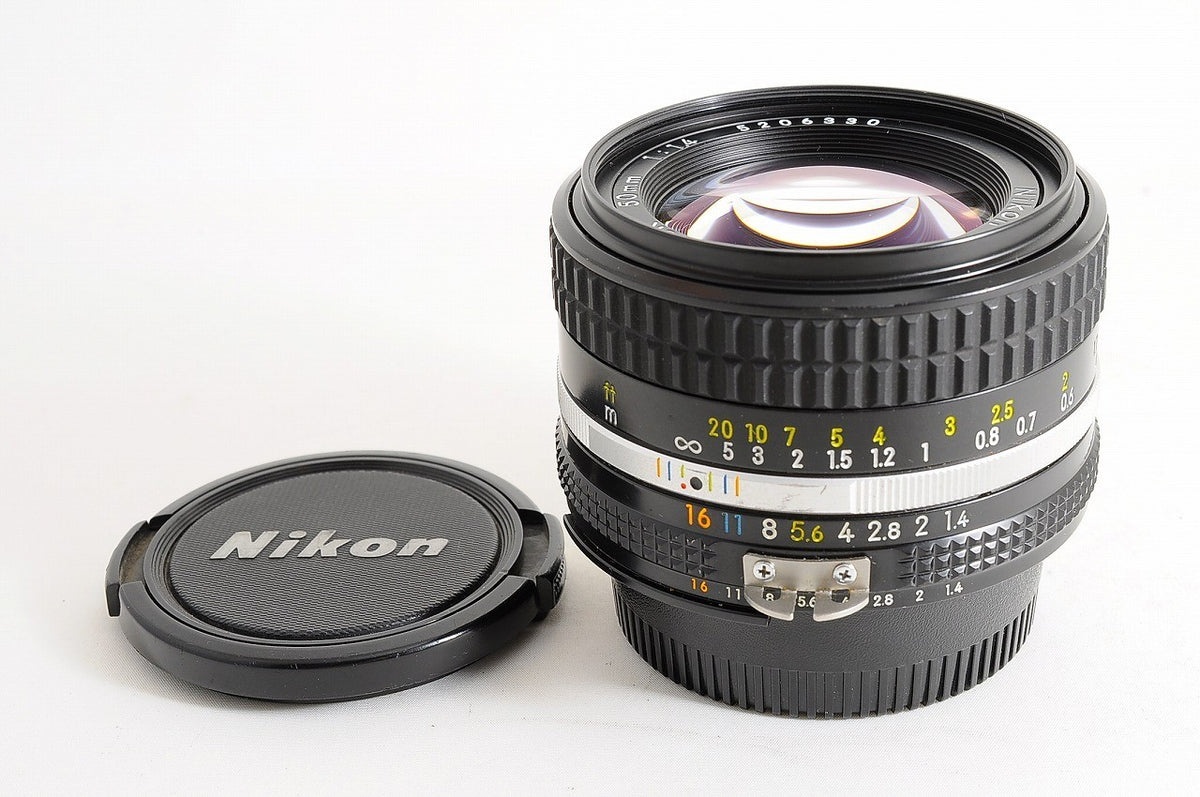 [Near Mint+] Nikon AI-S Nikkor 50mm f1.4 Fast MF Standard Prime Lens F Mount Jp