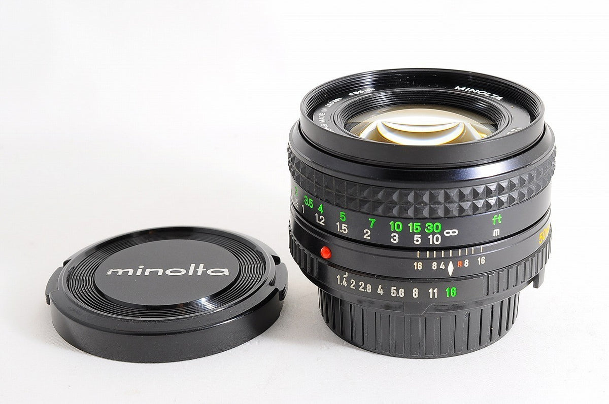 [Top Mint Caps] Minolta MD Rokkor 50mm f/1.4 Fast MF Lens Minolta MD Mount Japan