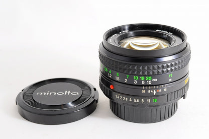 [Top Mint Caps] Minolta MD Rokkor 50mm f/1.4 Fast MF Lens Minolta MD Mount Japan