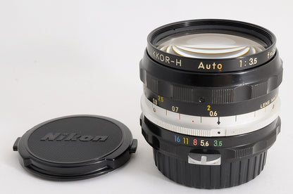 [Mint] Nikon Non-AI Nikkor-H Auto 28mm f/3.5 Wide MF Lens Nikon F Mount Japan