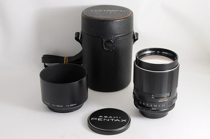 [Top Mint w/ Hood] Pentax SMC Takumar 135mm f/2.5 Fast Telephoto MF M42 Japan