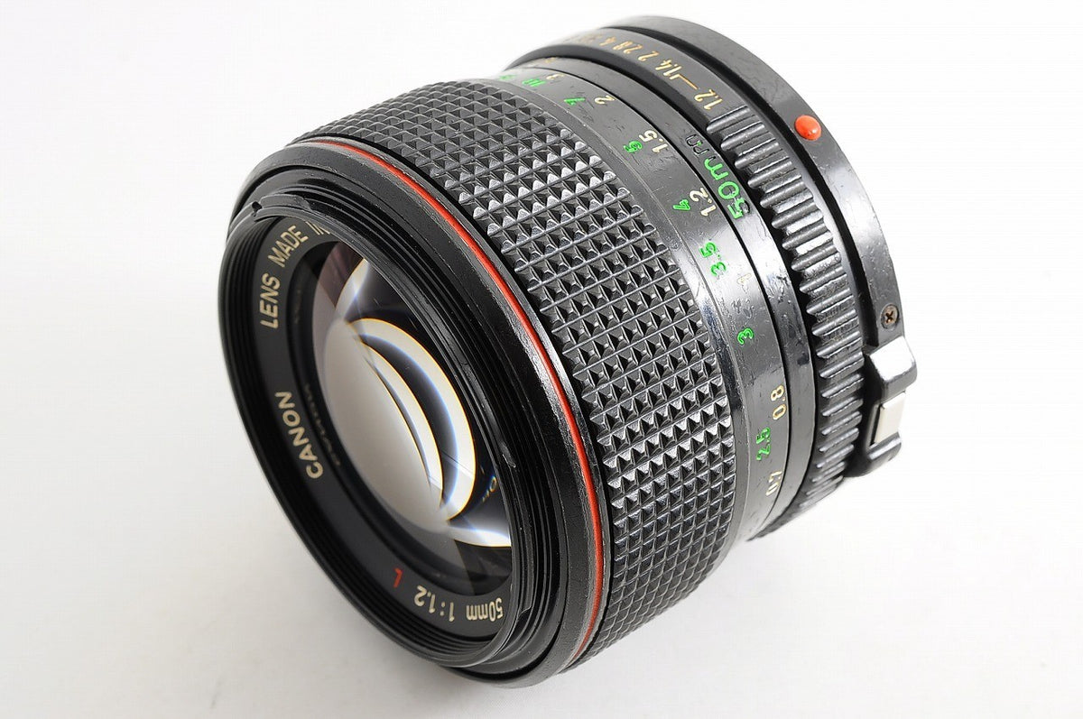 [Excellent+ BS-52 Hood] Canon New FD nFD 50mm f/1.2 L Fast MF Canon FD Japan