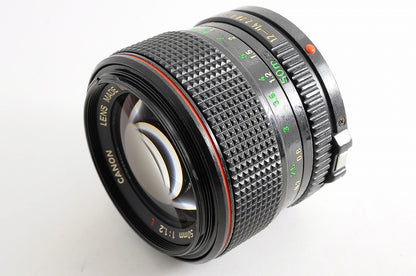 [Excellent+ BS-52 Hood] Canon New FD nFD 50mm f/1.2 L Fast MF Canon FD Japan