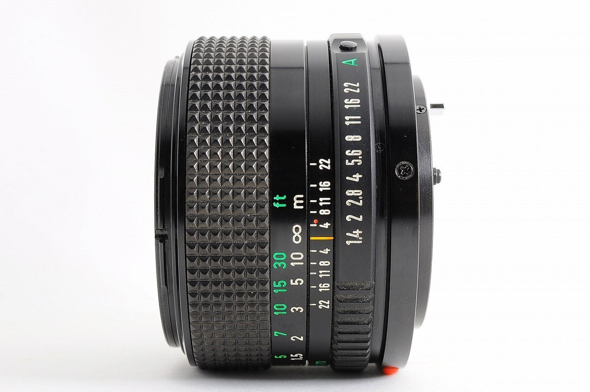 [Mint w/ Caps] Canon New FD NFD 50mm f1.4 Fast MF Standard Prime Lens Japan