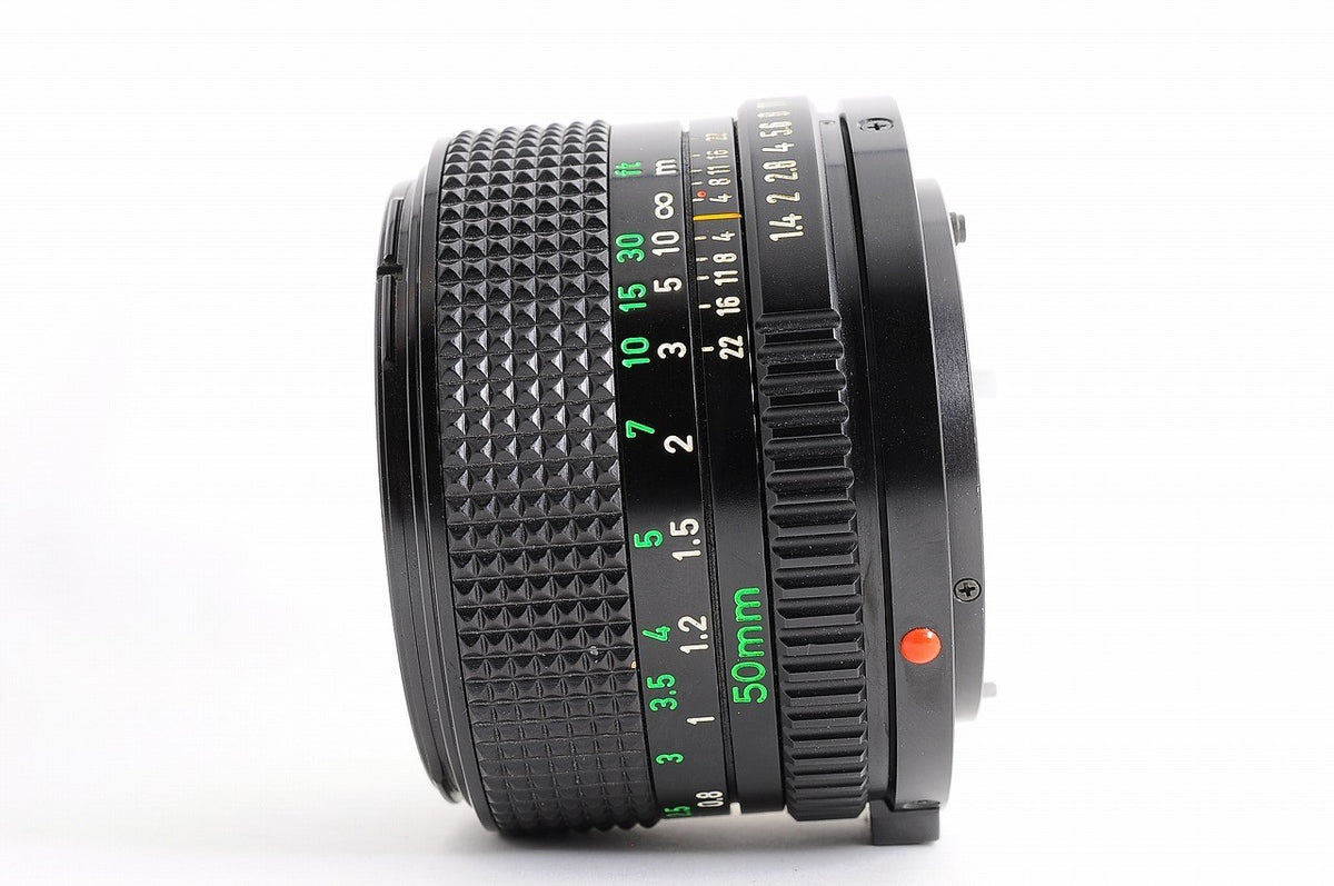 [Top Mint] Canon New FD nFD 50mm f/1.4 Fast MF Lens 1980 Olympic Cap Japan