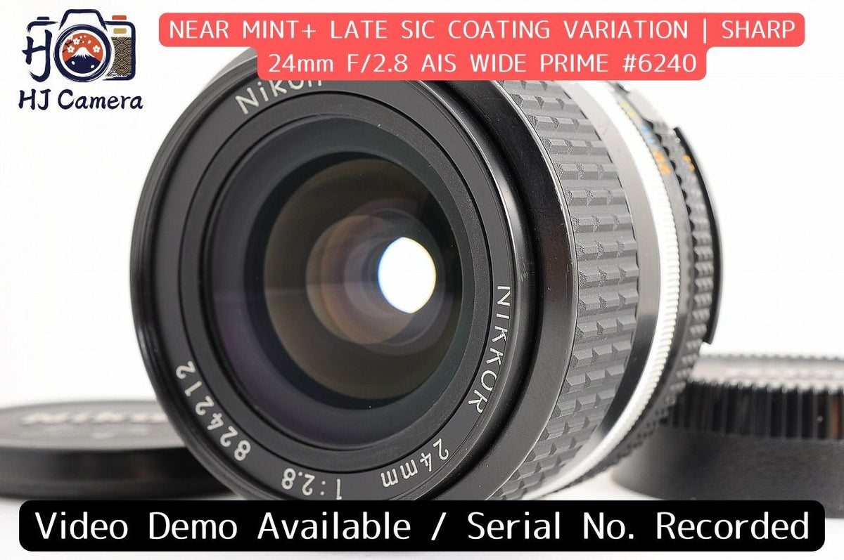 [Near Mint+] Nikon AI-S AIS Nikkor 24mm f/2.8 Wide MF SIC Lens Nikon F Japan