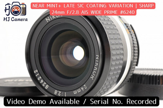 [Near Mint+] Nikon AI-S AIS Nikkor 24mm f/2.8 Wide MF SIC Lens Nikon F Japan