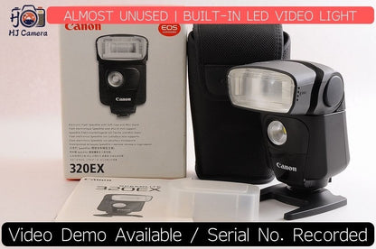 [MINT] Canon Speedlite 320EX Shoe Mount Flash Light Canon EOS DSLR Japan