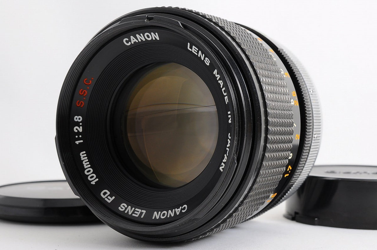 [Near Mint+] Canon FD 100mm f/2.8 S.S.C. SSC Telephoto MF Lens Canon FD Japan