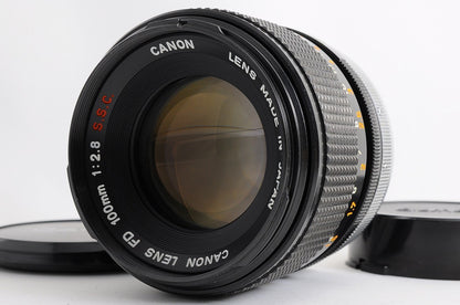 [Near Mint+] Canon FD 100mm f/2.8 S.S.C. SSC Telephoto MF Lens Canon FD Japan